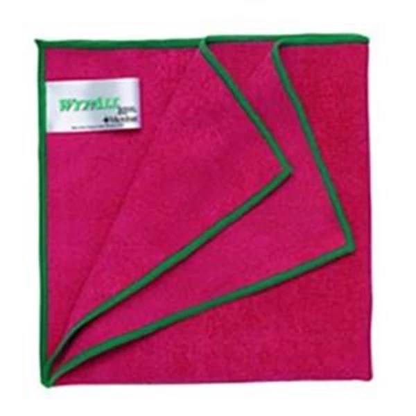 Kimberly Clark 84980 Wypall Microfibre With Microban Red