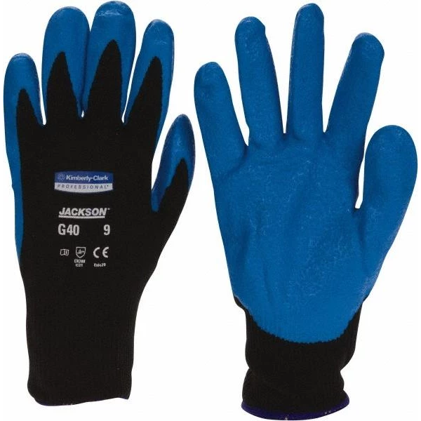 Kimberly Clark 40227 Jackson G40 Nitrile Foam Coated Gloves Size L